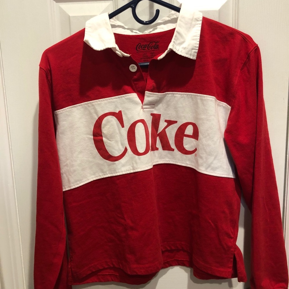 Coke Rugby Crop Top